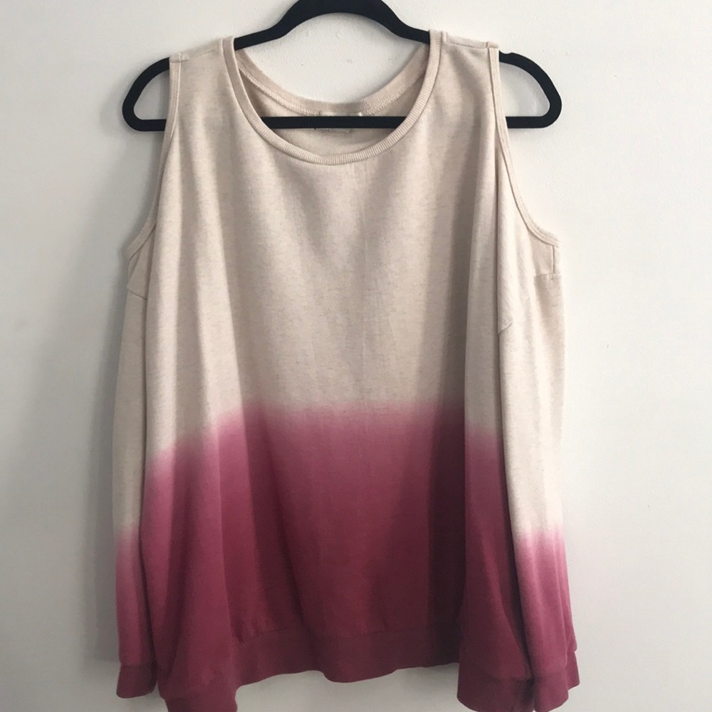 Cold shoulder sweater